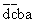 d´c´ba